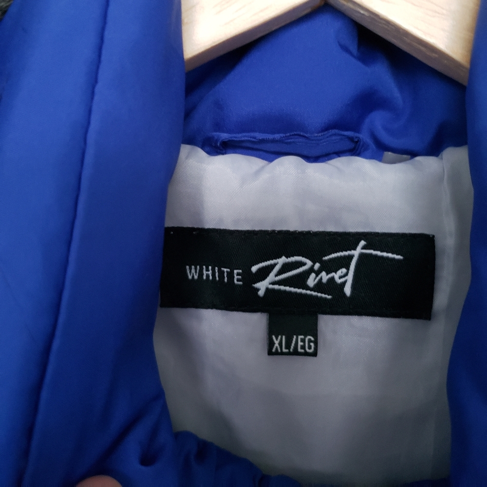 White Rivet Blue Jacket XL - Picture 6 of 7